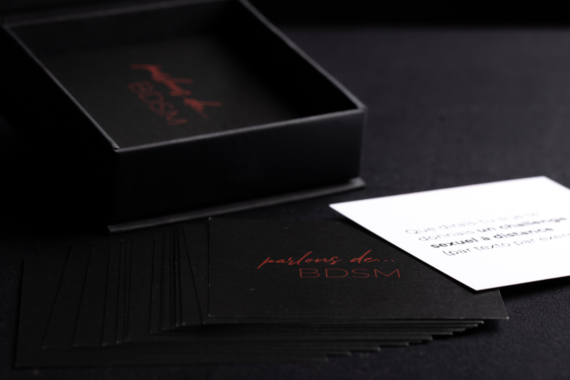 Jeu de cartes pour couple "Parlons de... BDSM" – Image 3